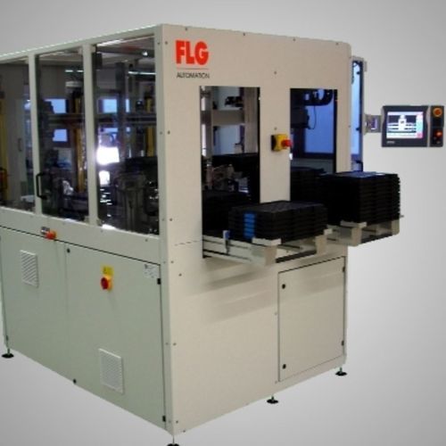 Pallettizzatore per movimentazione - DUO-Line - FLG Automation AG - automatico / per vaschette / per l'industria farmaceutica