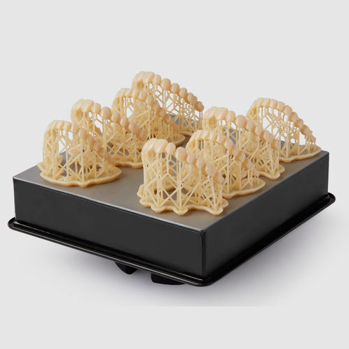 Materiale odontoiatrico in resina - PKG-RS-F2-DT - Formlabs - per stampa 3D / per fabbricazione di dentiere / traslucido