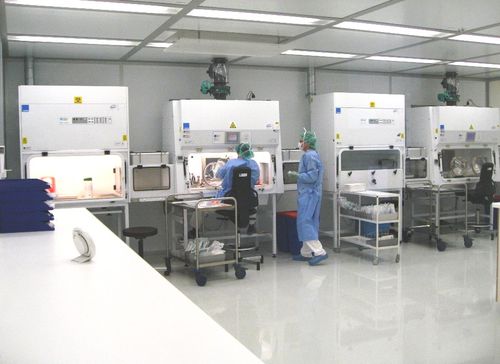 Camera bianca per laboratori farmaceutici - CleanSteriCell® 3000.4.319 - SCHILLING ENGINEERING - modulare / integrato / classe D