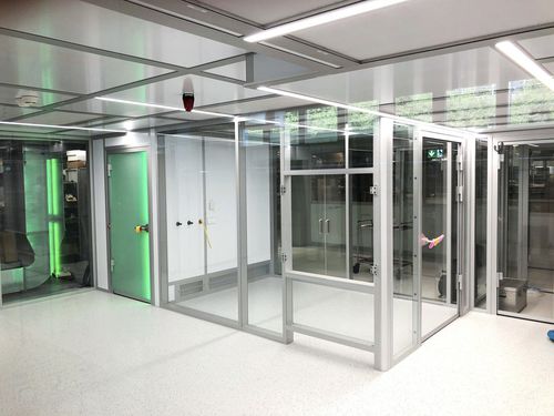 Camera bianca per il settore medico - CleanCell 4.0® - SCHILLING ENGINEERING - per l'industria farmaceutica / modulare / integrato