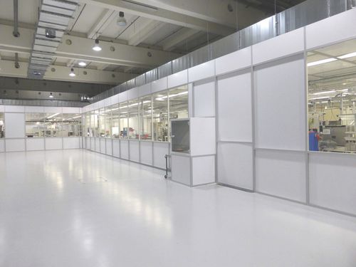 Camera bianca per l'industria farmaceutica - CleanCell 4.0® - SCHILLING ENGINEERING - modulare / integrato / classe ISO 8