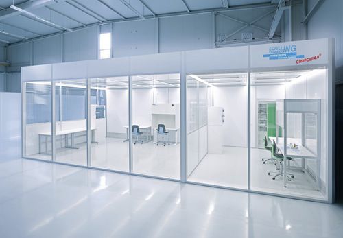 Camera bianca modulare - CleanSteriCell® 3000.4.637 - SCHILLING ENGINEERING - integrato / classe B