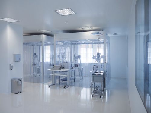 Camera bianca per il settore medico - CleanFlowCell® 3000.4.487 - SCHILLING ENGINEERING - modulare / integrato / classe ISO 7
