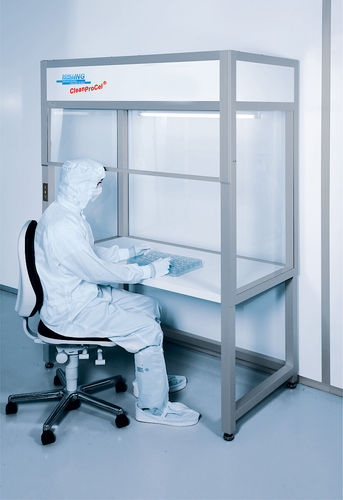 Banco pulito per l'industria farmaceutica - LF Cabinet - SCHILLING ENGINEERING - per camera bianca / compatto / ULPA