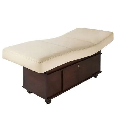 Lettino per spa elettrico - INSIGNIA CLASSIC™ - Living Earth Crafts - con schienale ad altezza regolabile / a 3 sezioni