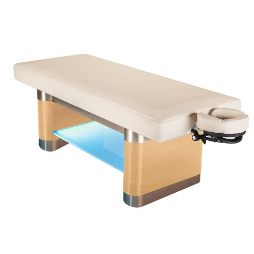 Lettino per spa elettrico - Nuage Vector™ - Living Earth Crafts - con poggiatesta / con schienale ad altezza regolabile / a sezione unica