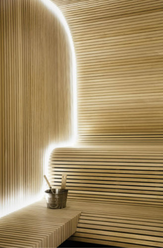 Sauna cabina - Star Wellness - con generatore di vapore