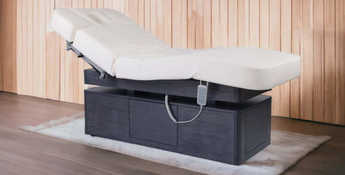 Lettino per spa elettrico - FIRST CLASS - Star Wellness - con schienale ad altezza regolabile / a 3 sezioni