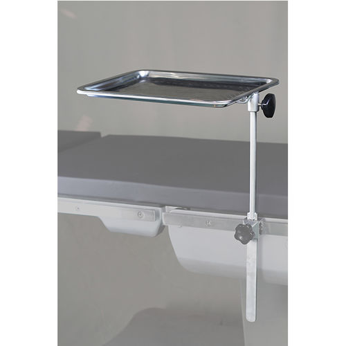 Tavolo portastrumenti su tavolo operatorio - Ningbo Techart Medical Equipment - in acciaio inossidabile