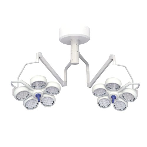 Lampada scialitica a soffitto - 5D - Ningbo Techart Medical Equipment - LED / 2 bracci / 95