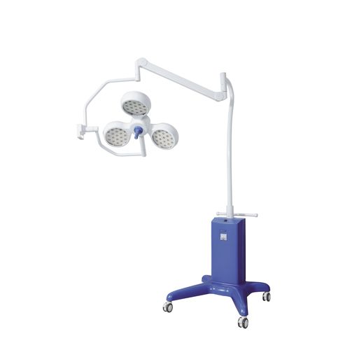 Lampada scialitica mobile - 3MA - Ningbo Techart Medical Equipment - alogena / 95 / con pannello di controllo