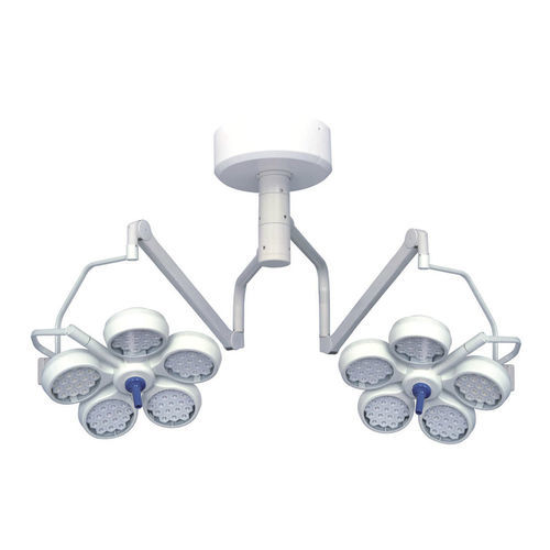 Lampada scialitica a soffitto - DEL 5 - Ningbo Techart Medical Equipment - LED / 2 bracci / 96