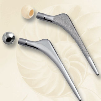 Stelo femorale cementato o non cementato - BET - Biotech Medical