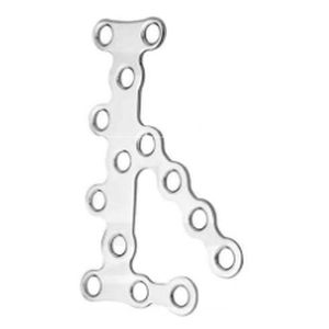Placca di compressione per calcagno - 957 series - Biotech Medical - bloccata / in metallo