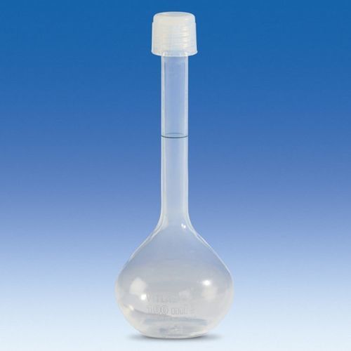 Matraccio da laboratorio - 107097 - Vitlab - in PFA / con tappo a vite / tarato