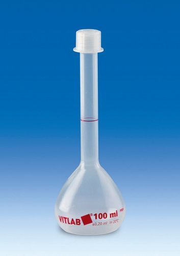 Matraccio da laboratorio - 677895 - Vitlab - in polimetilpentene / in polipropilene / tarato