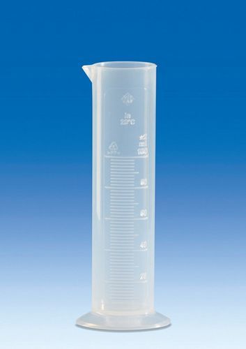 Cilindro graduato in polipropilene - 640941 - Vitlab - in plastica