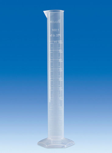 Cilindro graduato in polipropilene - 646941 - Vitlab - in plastica