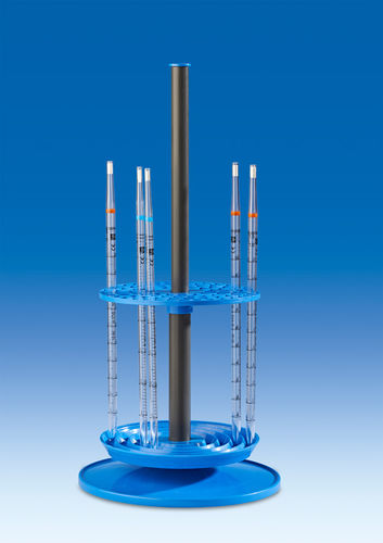 Rack Pipette 28.9cm PRECIPETTE Portapipette Da Laboratorio - Supporto Per 6-7 Pipette Universale Organizzatore Banco Laboratorio