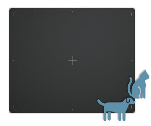 Rilevatore a pannello piatto per radiografia veterinaria - Med Vet - Medecom - portatile / con connessione wireless / 14 x 17