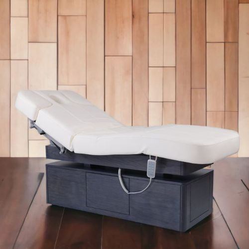 Lettino per spa elettrico - First Class - Iso Benessere® - con schienale ad altezza regolabile / a 3 sezioni