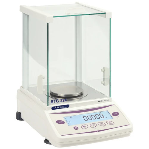 Bilancia da laboratorio analitica - BTG - 224 - Phoenix Instrument - per laboratorio / da banco / con massa di riferimento interna