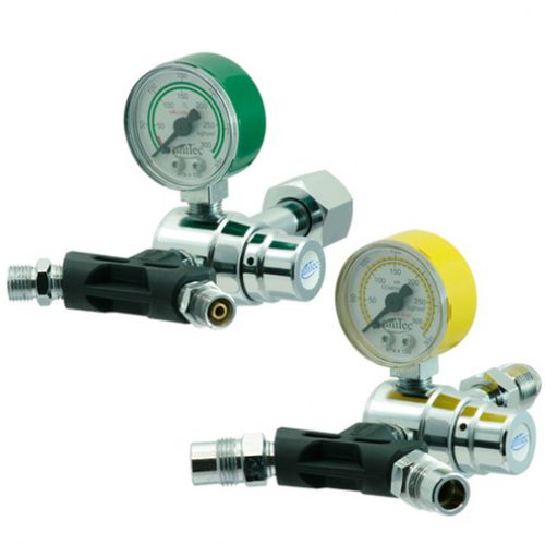 Regolatore di pressione per gas medicali - VD010, VD020, VD030 - Unitec Hospitalar - doppio