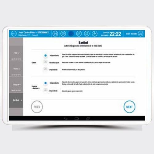 Sistema di gestione dati del paziente - MEDIP HEALTH S.L. - medico