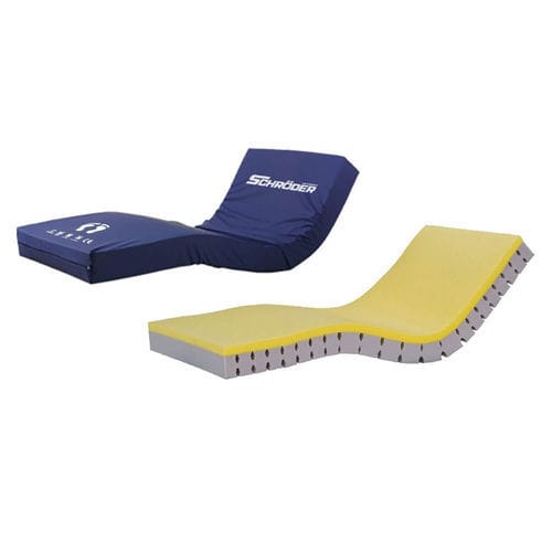 Materasso per letto ospedaliero - MT 02 - SCHRODER HEALTH PROJECTS - viscoelastico / ad acqua / a tubi