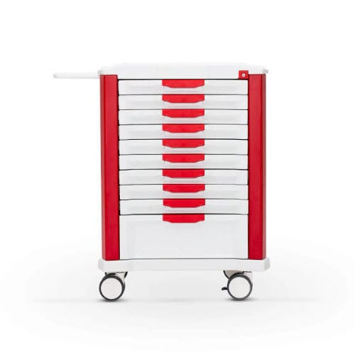 Carrello medico - VOGN - SCHRODER HEALTH PROJECTS - per uso generale / per farmaci / per trattamenti