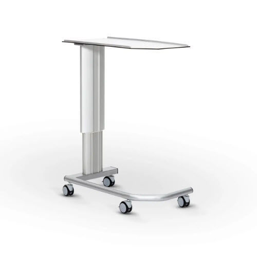 Tavolino servitore con rotelle - OBT 163 - SCHRODER HEALTH PROJECTS - ad altezza regolabile
