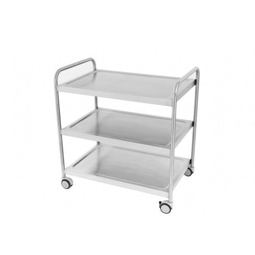Carrello medico - SST 02 - SCHRODER HEALTH PROJECTS - per strumenti / di trasporto / in acciaio inossidabile