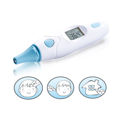 Termometro medico - HX-300 - Hannox International - a infrarossi / auricolare / frontale