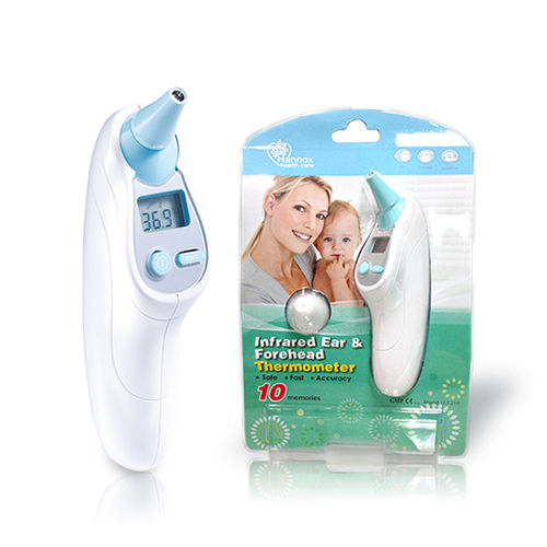 Termometro medico - HX-600 - Hannox International - a infrarossi / auricolare / frontale