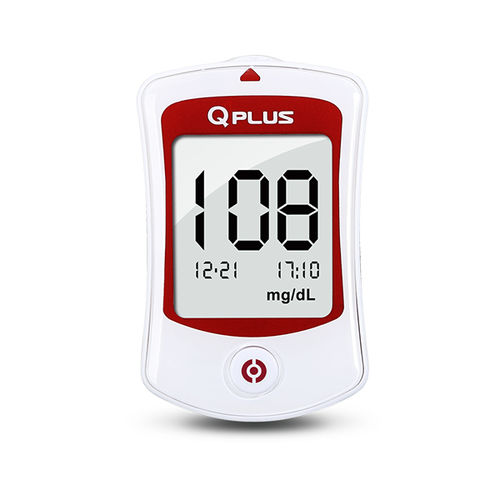 Glucometro con penna pungidito - Q-PLUS - Hannox International - con autocondificazione