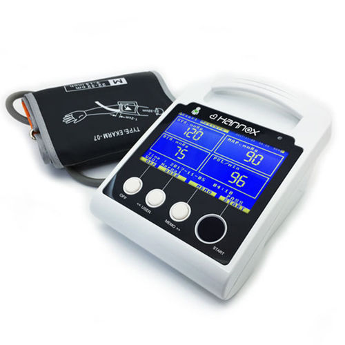 Sfigmomanometro elettronico automatico - HX-200MCGS - Hannox International - Bluetooth / con bracciale integrato