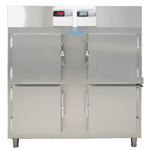 Cella mortuaria frigorifera per barelle mortuarie - CFI 80 / 4 - AF - comfit s.r.l - per feretri / 4 salme / a carico frontale