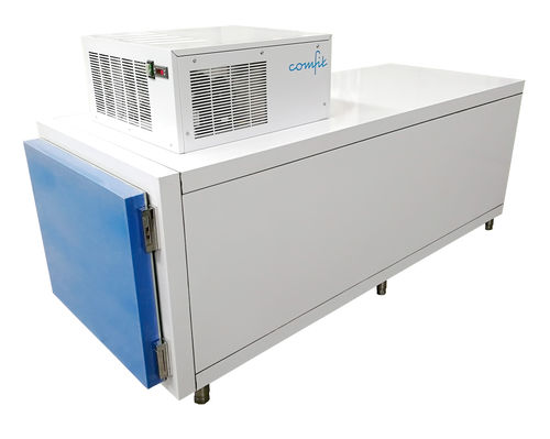 Cella mortuaria frigorifera per feretri - CFI 80/1 B-TN - comfit s.r.l - 1 salma / a carico frontale / 1 porta