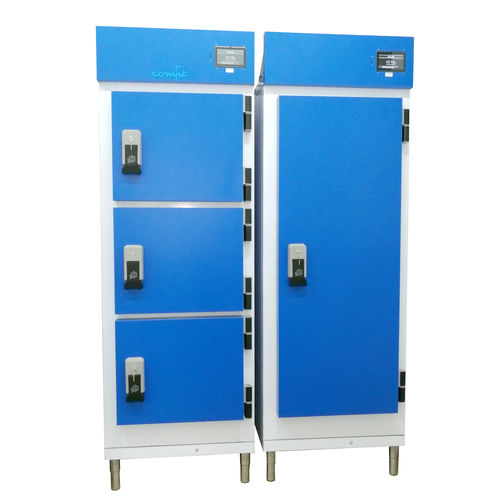 Cella mortuaria frigorifera per barelle mortuarie - CFI 80/3 B-TN - comfit s.r.l - 3 salme / a carico frontale / modulare