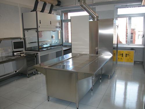 Workstation da laboratorio per istopatologia - comfit s.r.l - da terra / modulare