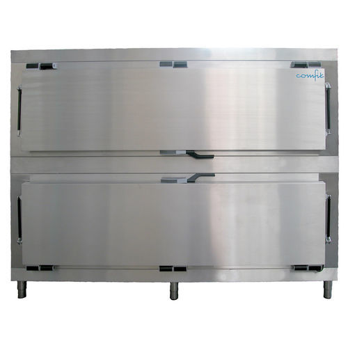 Cella mortuaria frigorifera per barelle mortuarie - CFI 80 / 2 AL - comfit s.r.l - 2 salme / con carico trasversale / modulare