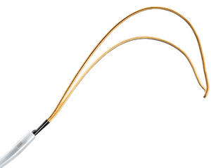Cestello endoscopico per estrazione di polipi intestinali - AndraSnare - Andramed - dritto