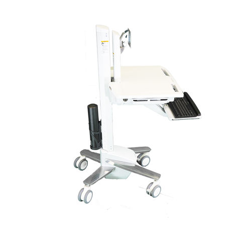 Carrello informatico per pannello PC - SV40 POWER - IMPACT technologies - per caricamento di PC tablet / con batteria / ad altezza regolabile