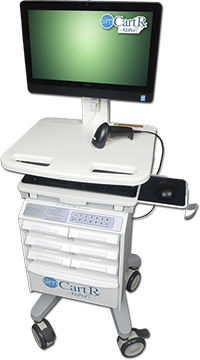 Carrello di distribuzione automatica per simulazione medica - SimCartRx%u2122 - KbPort - di farmaci