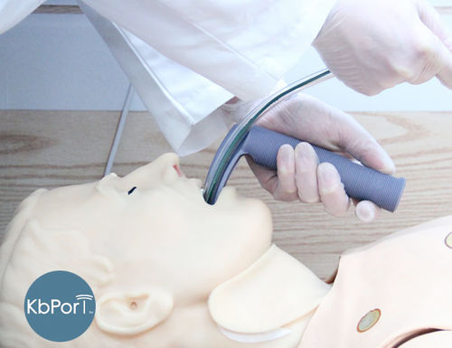 Simulatore didattico -  L-Scope™  - KbPort - per intubazione / per interventi di emergenza / per terapia intensiva