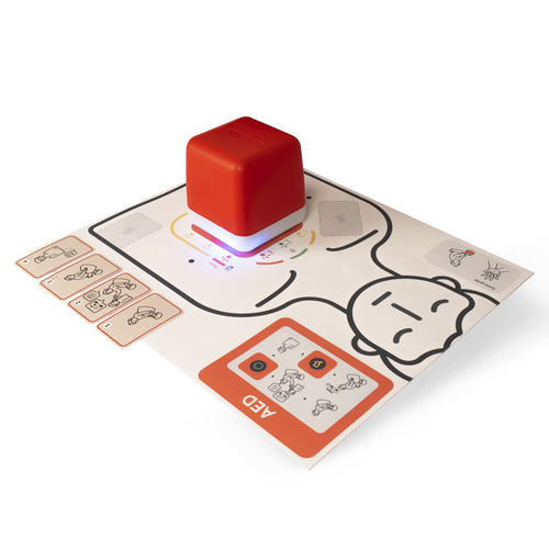 Simulatore didattico - cprCube - I.M.LAB - di frequenza cardiaca / per rianimazione / per RCP