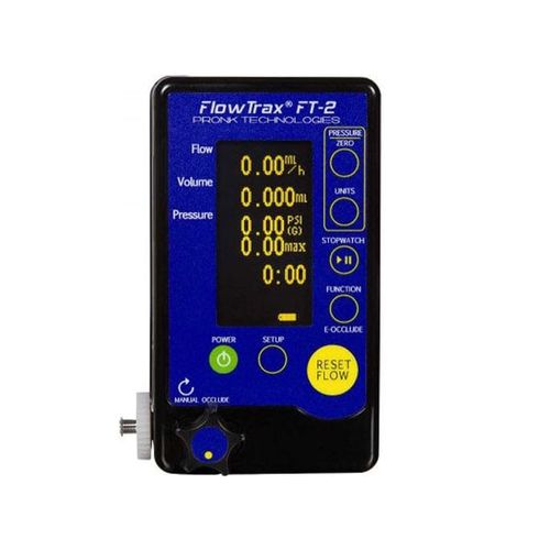 Analizzatore di pompe di perfusione - FT-2 FlowTrax® - Pronk Technologies - di pressione / di controllo / di temperatura