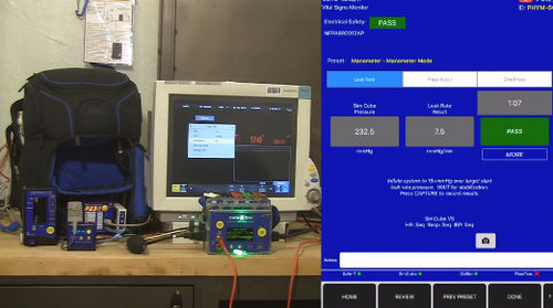 Applicazione android di controllo - Pronk Technologies - di prova / di acquisizione / di masterizzazione