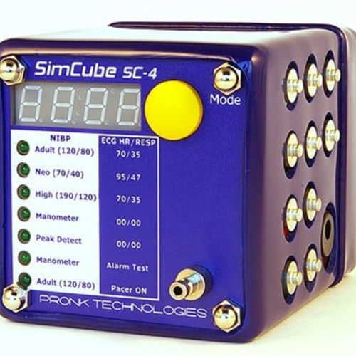 Simulatore SpO2 - SC-4 SimCube® - Pronk Technologies - ECG / PNI / di frequenza cardiaca