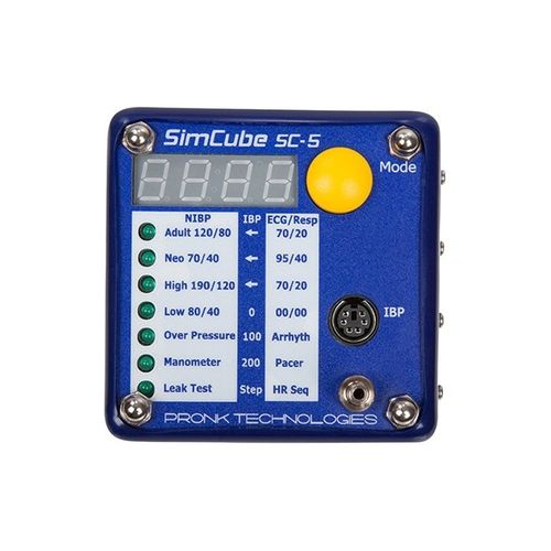 Simulatore ECG - SC-5 SimCube® - Pronk Technologies - PNI / di frequenza cardiaca / per esame respiratorio